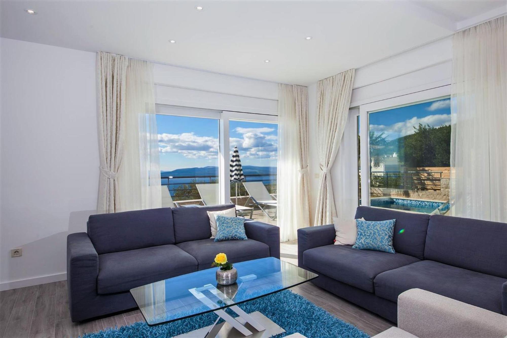 Blue With Pool And Sea View