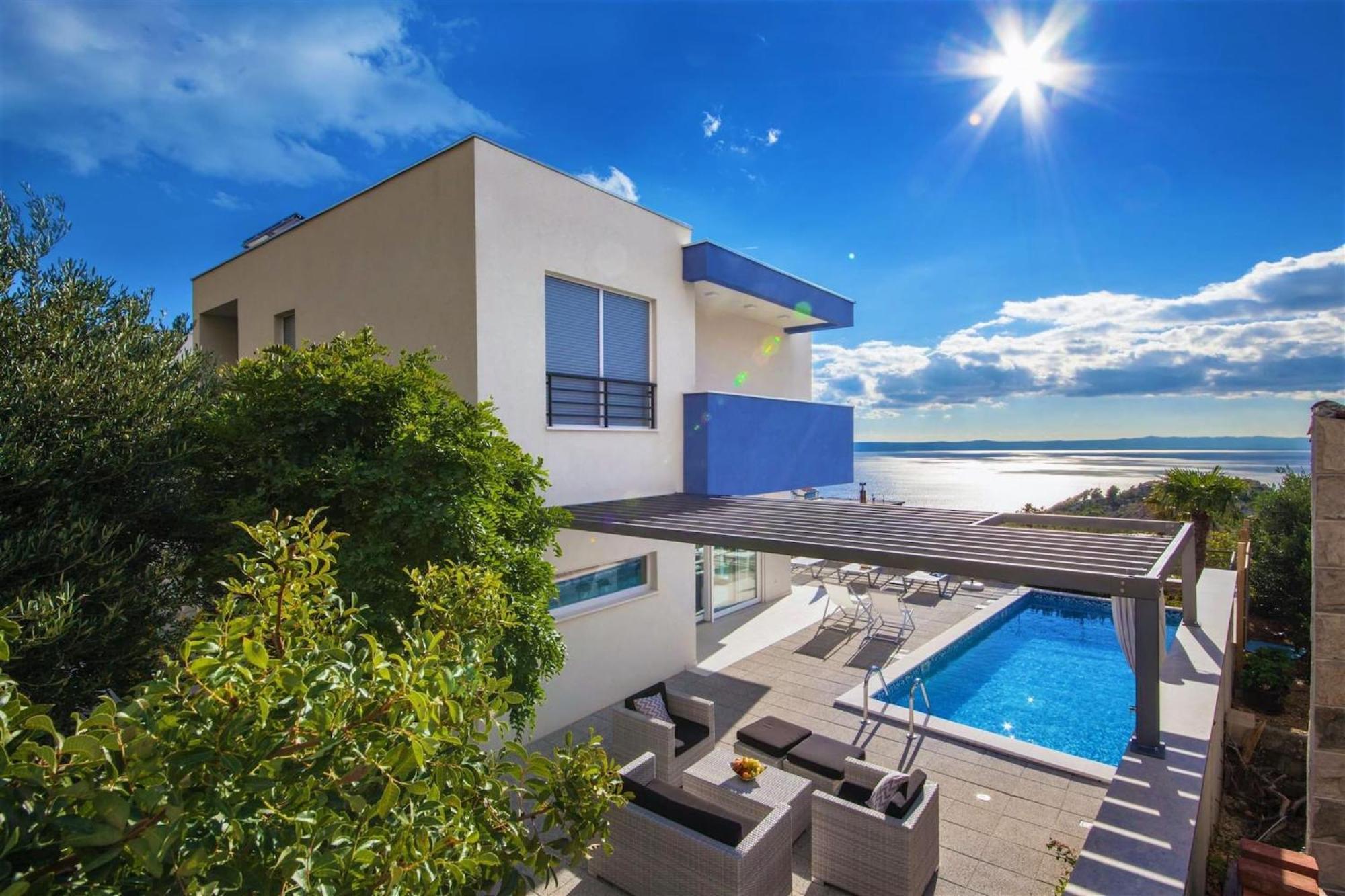 Blue With Pool And Sea View * Makarska